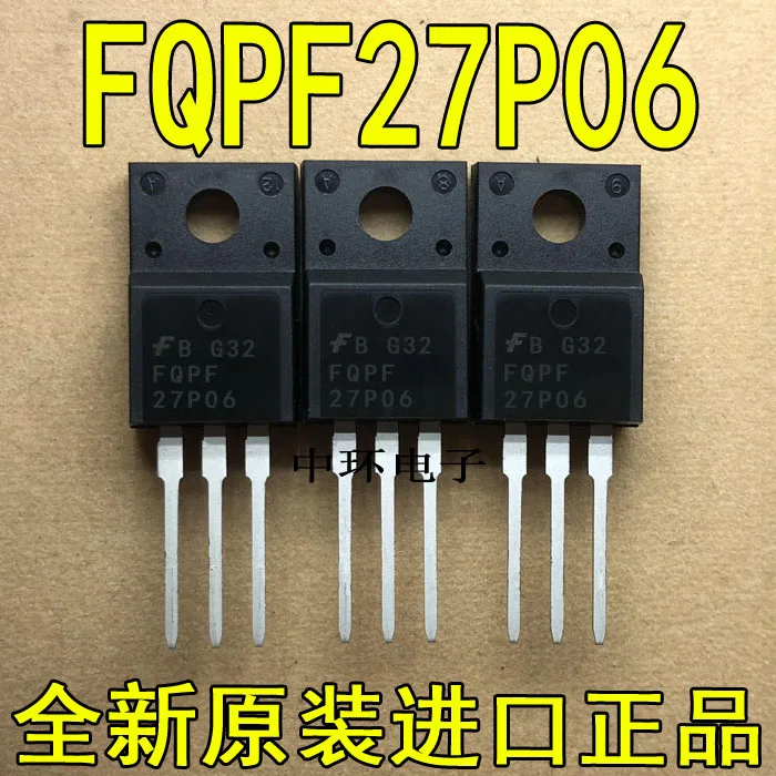 10 шт./лот FQPF27P06