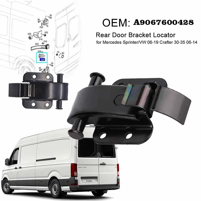 Ремень для проверки задней двери автомобиля A9067600428 Mercedes-Benz Vw Crafter 06-задний