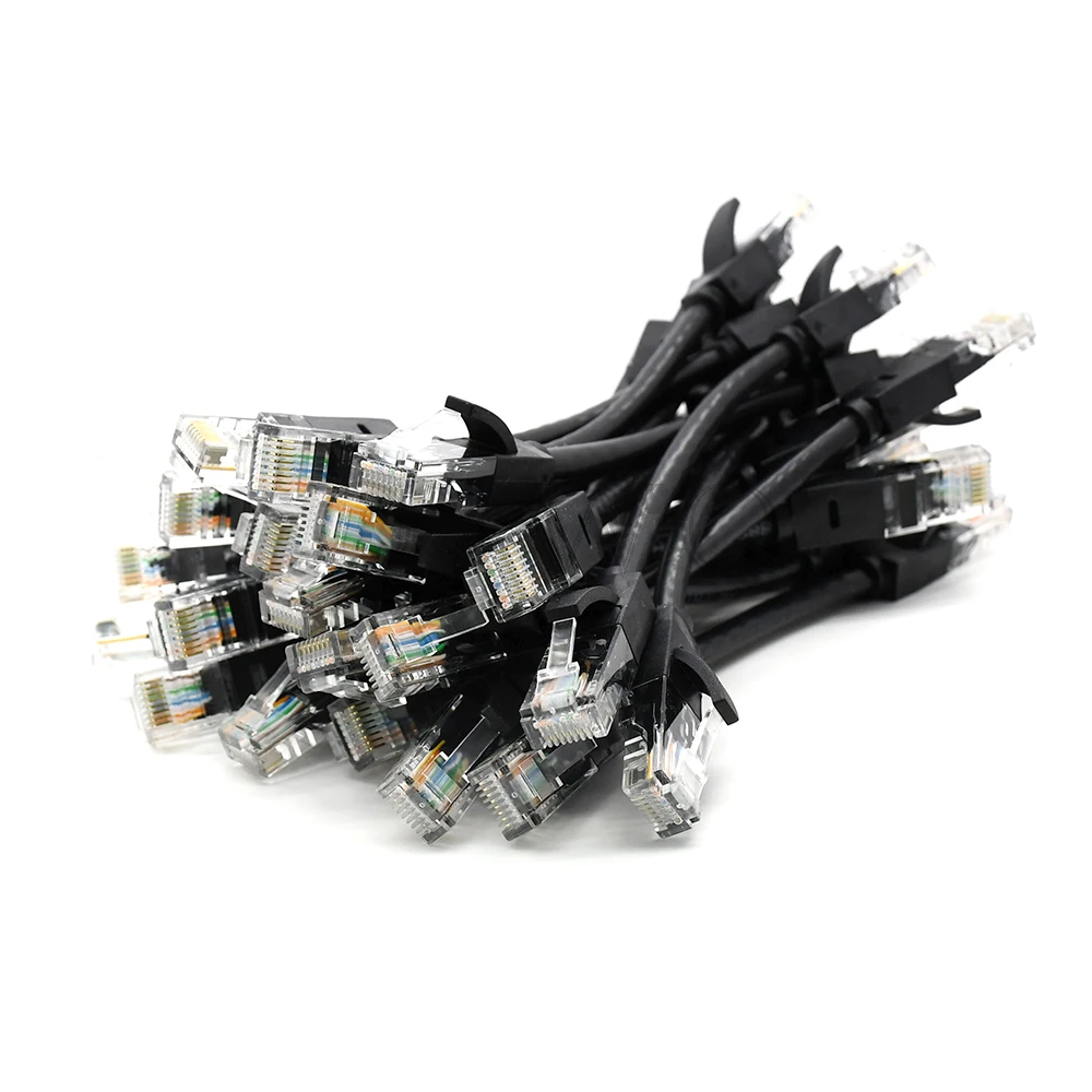 

Сетевой кабель RJ45 Cat 5e, сетевой кабель UTP, сетевой Ethernet-Кабель, короткий интернет, LAN-кабель 15 см (0,5 фута) для коммутатора, маршрутизатора, ноутбука, ПК, 20 шт.