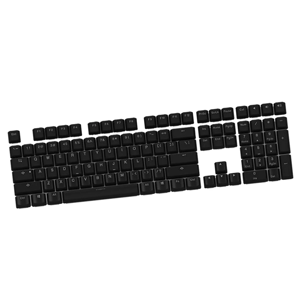 OEM Profile Thick PBT Keycap set for Mechanical Gaming Keyboard, 12.59x6.29x1.77inch