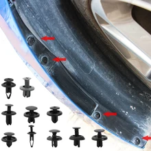 Nuevo variado de parachoques del coche rueda de defensa de la ceja Clip de cierre para mazda cx -5 cx- 7 cx-4 cx3 cx9 626 mazda 3 mazda 6 CX30