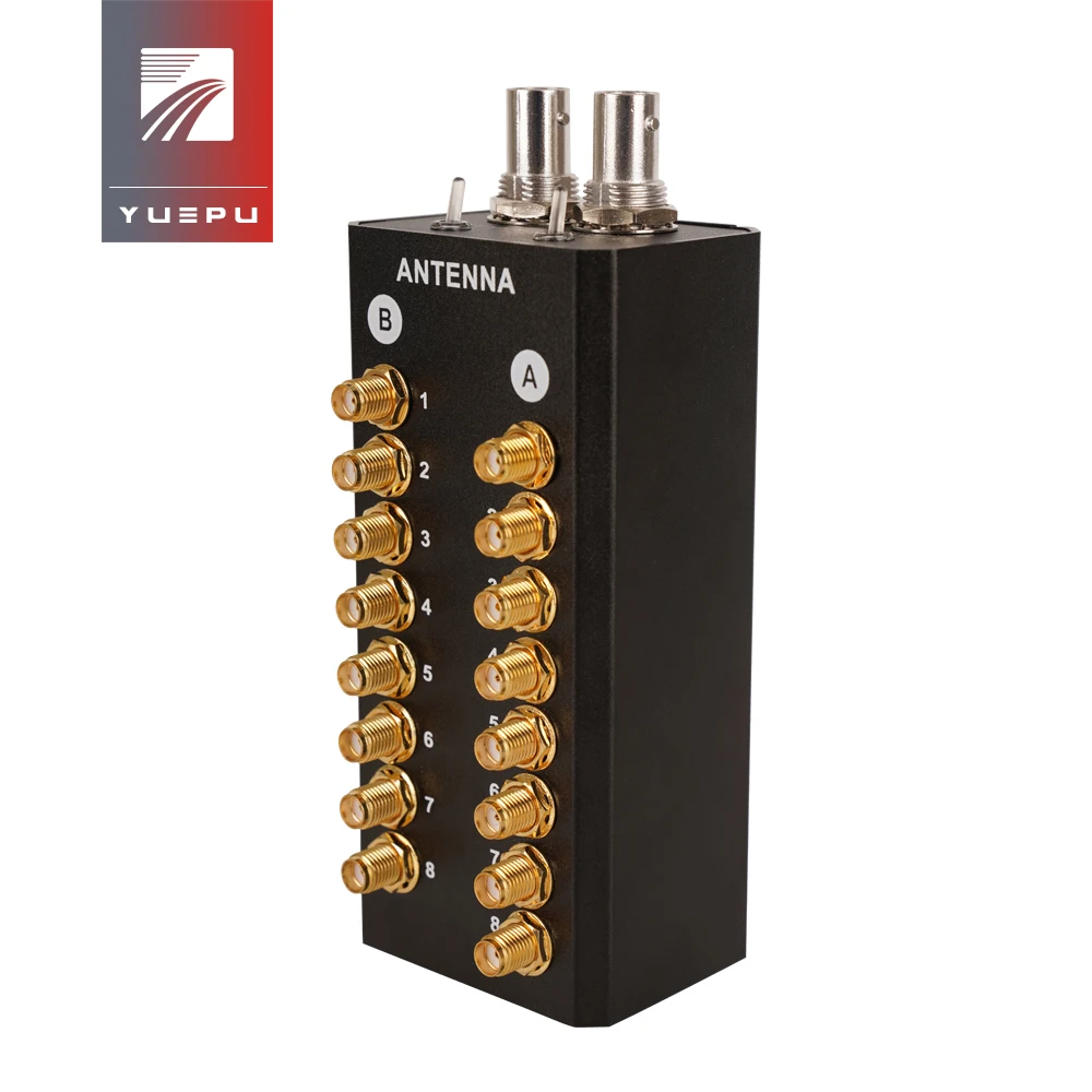 

YUEPU RU-S8 Antenna Distributor System Wireless Microphone Signal Amplifier 8-Channels Recording