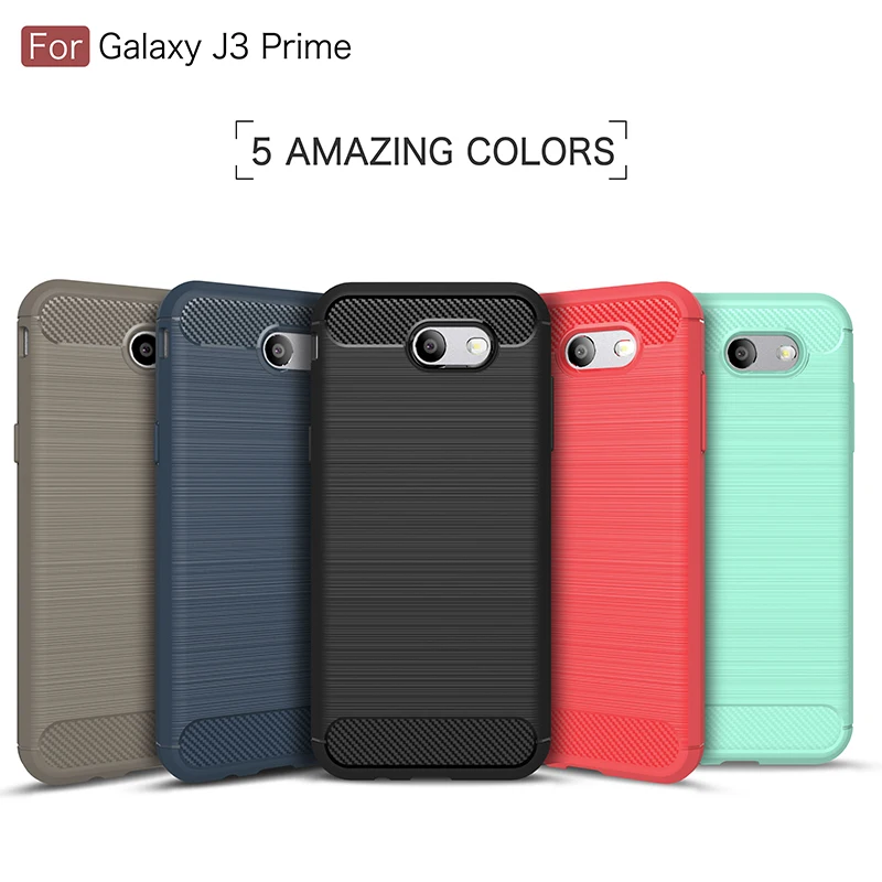 Чехлы для samsung J327 Galaxy J3 Prime SM J327P J327A J327V J327T силиконовый чехол на заднюю панель