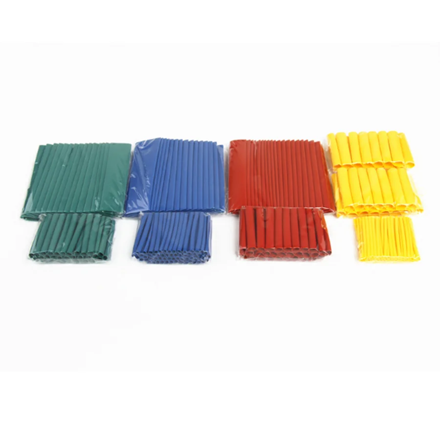 260 шт. полиолефиновые термоусадочные трубки 2:1|polyolefin heat shrink|polyolefin heatcable sleeving kit |