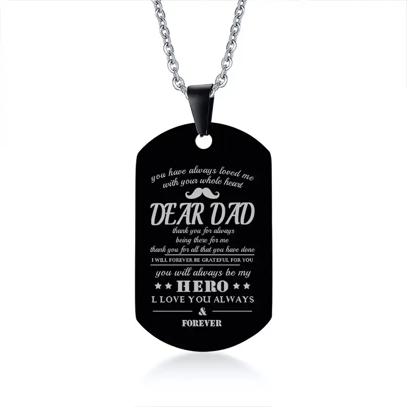 personalized dog tags for son