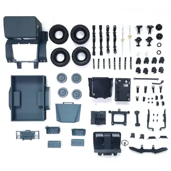 

4WD RC Crawler Car 2.4G Remote Control Big Foot Off-road Crawler Military Vehicle Model RTR Toy For Kids Gift MN-35-KIT