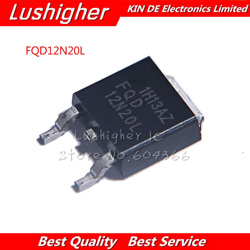 10 шт. FQD12N20L TO252 FQD12N20LTM TO-252 FQD12N20 12N20L 200V | Электронные компоненты и принадлежности