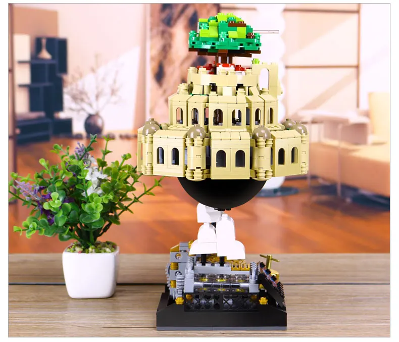 DHL 05001, MOC, Мультяшные игрушки, серия "город в небе", набор для сборки, детские игрушки, рождественские подарки, строительные блоки, кирпичи