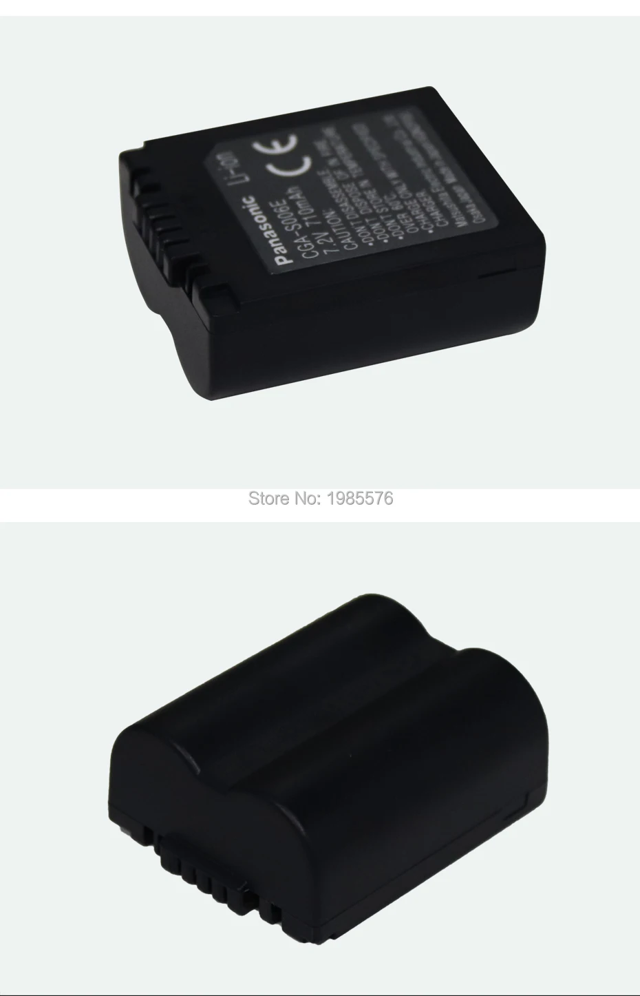 Panasonic 7,2 V 710 мА/ч, CGA-S006 S006E цифровой Камера Батарея CGR-S006E DMW-BMA7 DMC-FZ7 FZ8 FZ18 FZ28 FZ35 FZ50