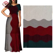 Анкара африканская вощеная ткань принтом бинтареалвоска волнистый узор Африка мягкая хлопковая ткань Анкара африканская батик ткань 40FS1375