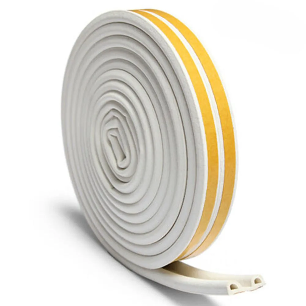 

1pcs 10m Seal Strip Dust Insect Soundproof Window Door Wardrobe Cabinet Sealing Strip Foam Draught Excluder