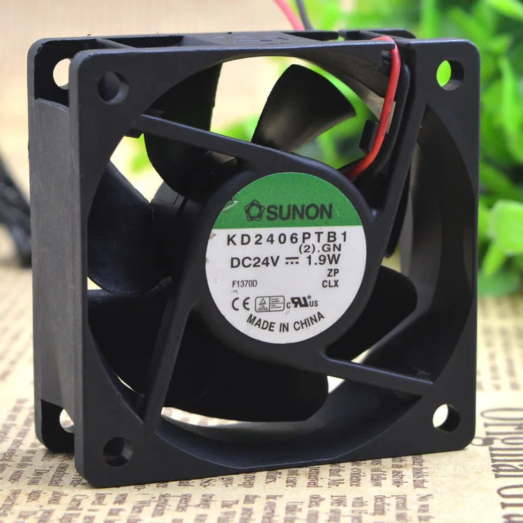 Создан sunon KD2406PTB1 6025 6 см 24V 2,6 W для инвертера сервера Вентилятор охлаждения