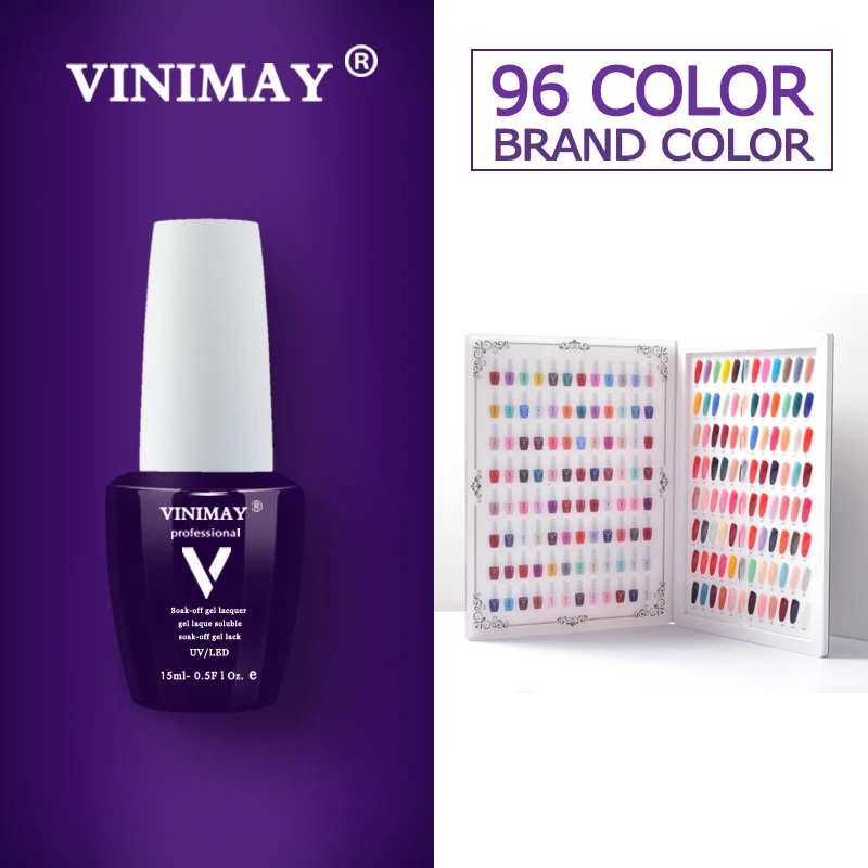 

VINIMAY 96 Color Gel Nail Polish Gelpolish Gel Varnis Gellak Varnish Primer Set Soak Off opies UV Gel Polish Nail Art Salon 15ML