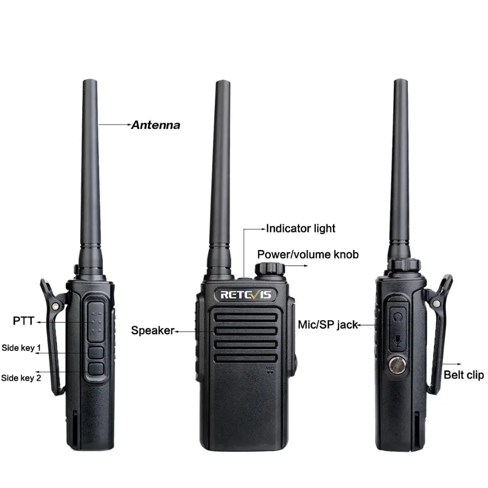 RETEVIS RT647/RT47 Walkie Talkie IP67 Водонепроницаемый PMR446 FRS радио Comunicador VOX TOT двухстороннее радио портативный приемопередатчик