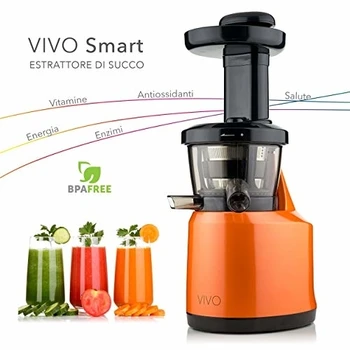 

Classe Italy Estrattore di Succo Vivo Bassa Velocita 43 Giri/Min, 0.5 litri, 150 Watt