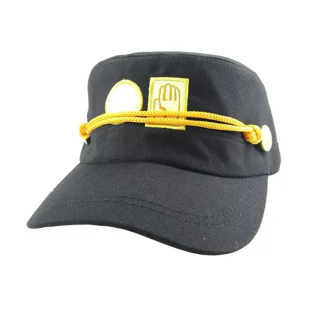 Anime Cosplay Cap Jotaro Kujo Joseph Topi Tentara Militer Topi Topi Lencana Animasi Di Sekitar Alat Peraga Anak Laki Laki Kostum Aksesoris Aliexpress