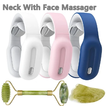 

Face Neck Massager Smart Cervical Massage Hot Compress Shoulder Pain Relief Tool Relaxation Vertebra Physiotherapy Face Massager