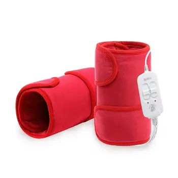

2 knee care+2pcs massage bag Heat Electrict Warm Knee Brace Padding Protector For Men Women One Size Relieve Knee Pain Neoprene
