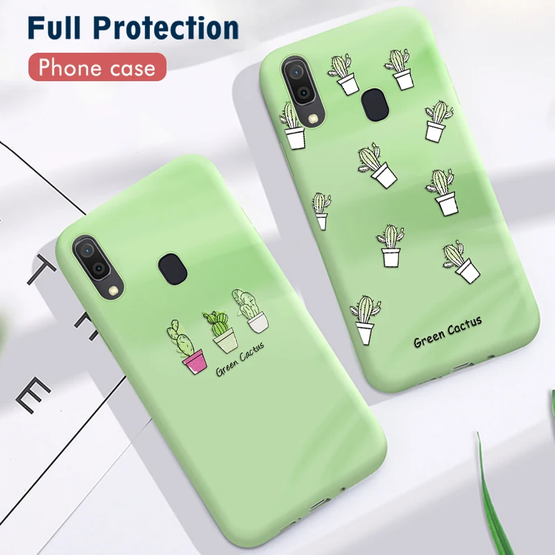 Яркий Цветной чехол для телефона Samsung Galaxy A50 A40 A30 A10 A20 S10e s10 S8 S9 Plus мягкие