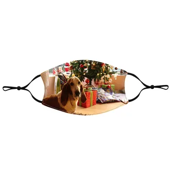 

3pcs Fashion Christmas Design Face-ma-sk 2020 New Year Merry Christmas Decoration Comfortable Cloth Face-scarf For Men Women