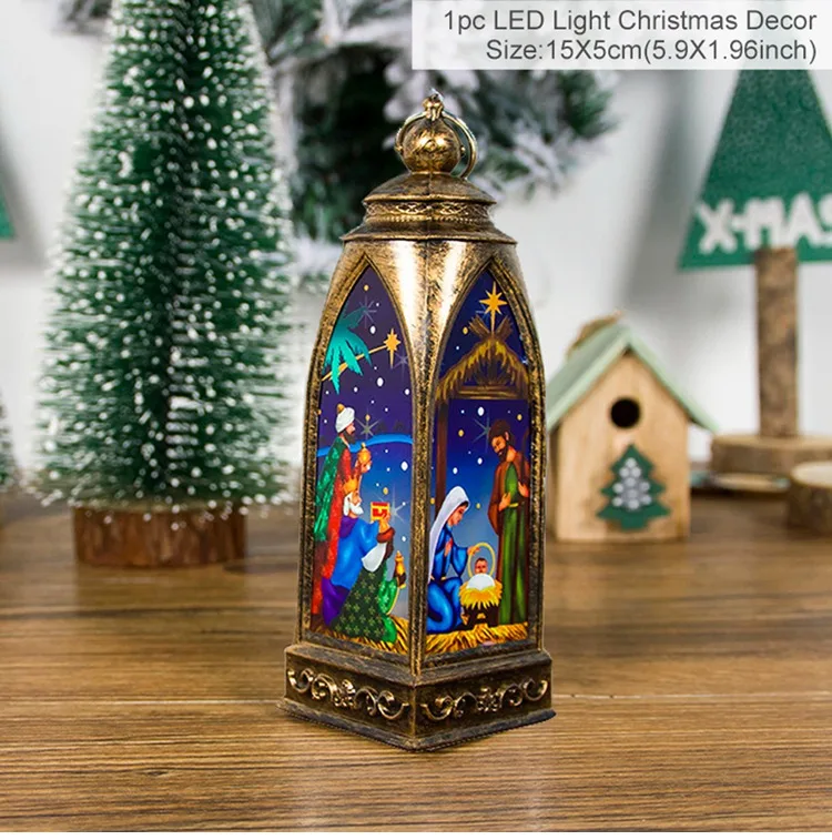 Светодиодный светильник FENGRISE для украшения рождественской елки в стиле дома, сказочный светильник, Новогодняя гирлянда, рождественские украшения для дома - Цвет: Night light style 18