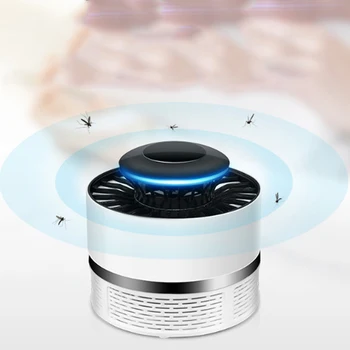 

Newly Mosquito Killer Light USB Trap Fly Bug Zapper Lamp Electric 7W For Bedroom Home TE889