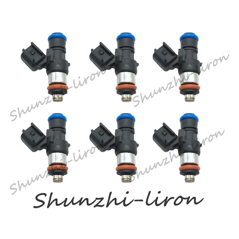 6 шт. Топливная форсунка для 0280158091 ZZJ1-13-250A 842-12353 FJ1000 для FORD& MERCURY& LINCOLN& MAZDA FUSION/SABLE/