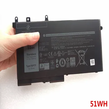 

New 93FTF 11.4V 51Wh 4254mAh battery for DELL latitude e5280 E5480 00JWGP laptop free shipping