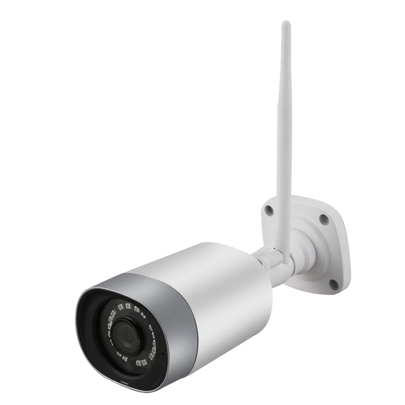 

H.265 Poe 2Mp Ip Wireless Card Camera 4mm Lens 1080P 15Fps Hd 720P H.264 Dual Stream Network Camera P2P Supports Onvif 2.4