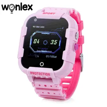 

Wonlex KT12 Smart Watch Kids 4G Video Camera GPS LBS-Tracker Waterproof Baby Anti-Lost-Monitor Children for SOS-Call Smart-Watch