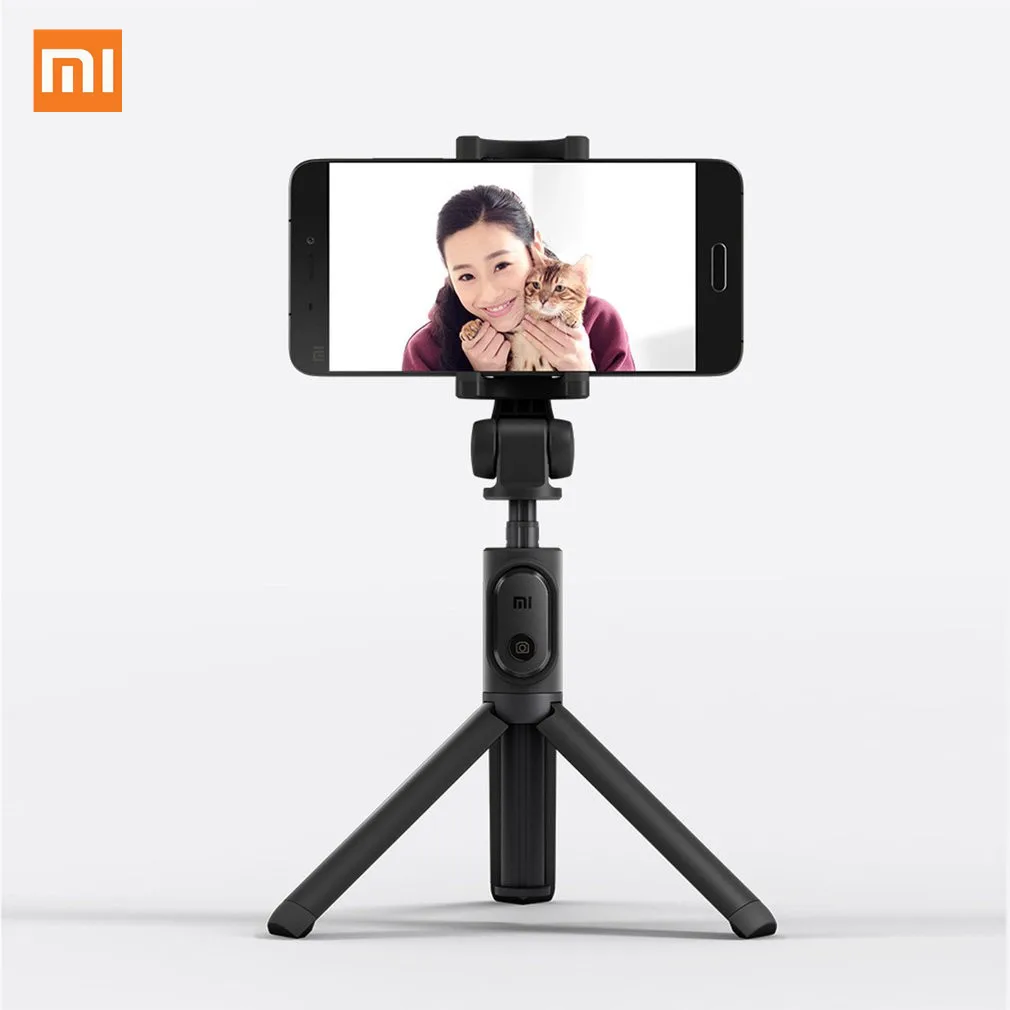 Xiaomi складной штатив монопод селфи палка Bluetooth с беспроводной кнопкой монопод с кнопкой спуска затвора для iOS/Android телефона