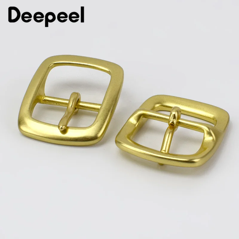 Deepeel 1 шт. 35 мм чистая медь латунь пряжка ремень головка для 33 34 пояс сделай сам