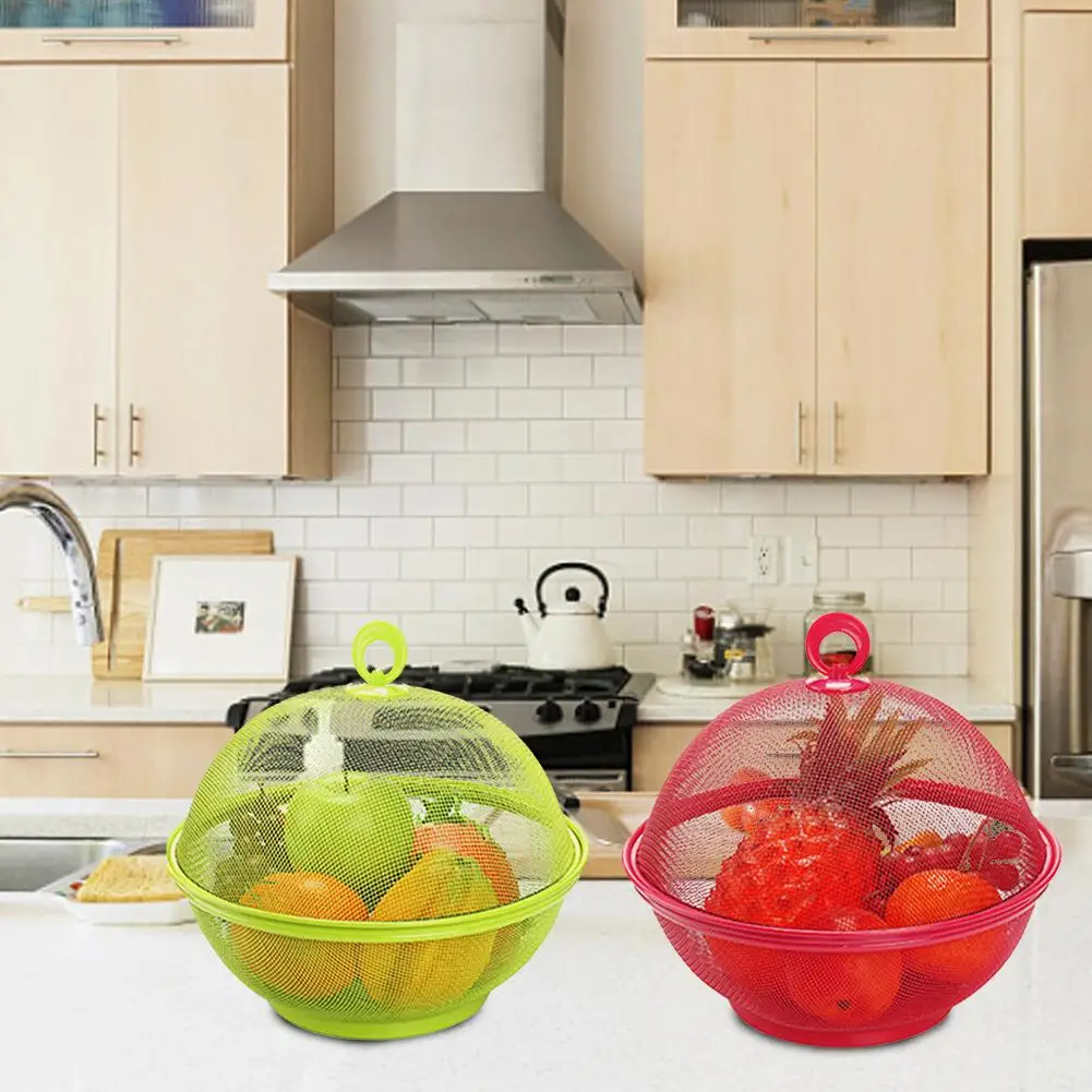 Домашняя кухня нетоксичный с крышкой фрукты овощи стиральная сливная корзина для хранения держатель для миски контейнер