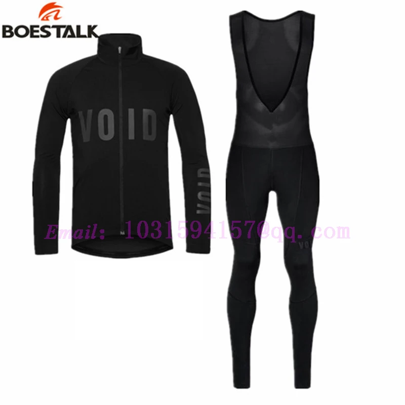 suits VOID team pro cycling suit long sleeve bicycle jersey winter fleece set bike clothing men maglia ciclismo uomo cycliste conjunto - Цвет: suits