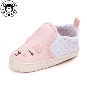 

Girls Baby Shoes Animal Pattern Baby Shoes For Newborn Anti-slip Toddler Crib First Walkers Toddler Shoes 0-18 Months