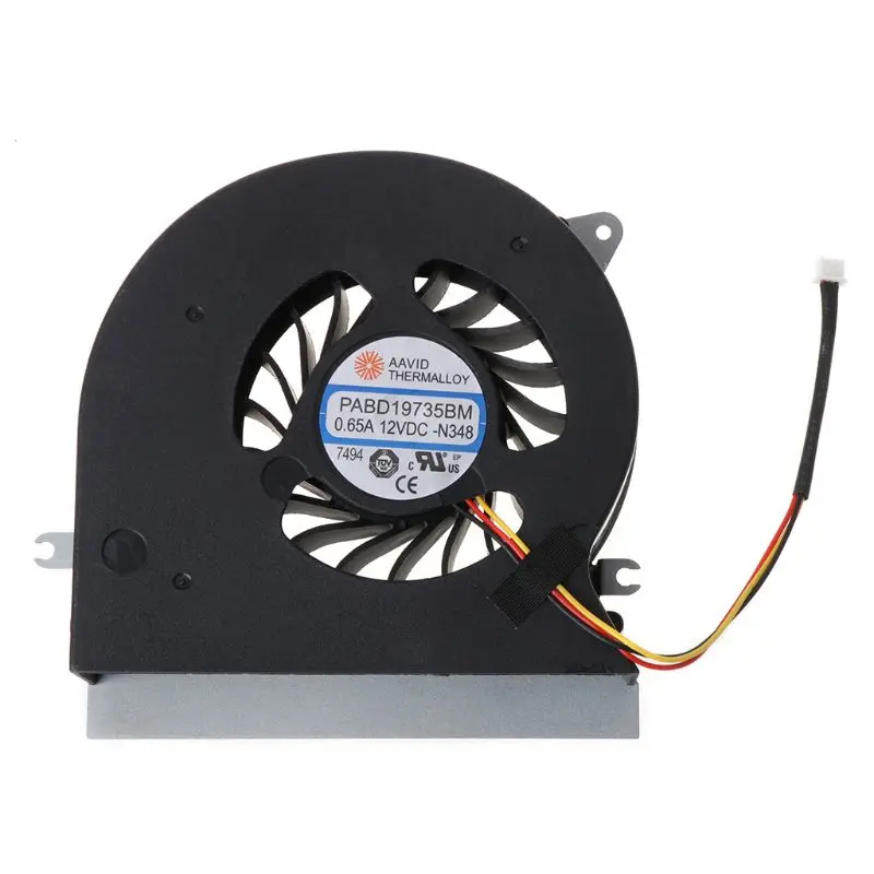 

Original CPU Fan for MSI GT72 GT72S GT72VR 6QD 6RD MS-1781 MS-17 CPU Cooling Fan Cooler PABD19735BM 3Pin 0.65A 12V DC