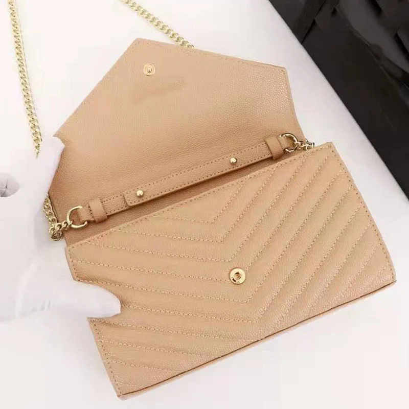 Luxury Handbags Clutch Bag For Women Classic Design Shoulder Bag Purses Top Quality Lady's Real leather Messenger Envelope Bags