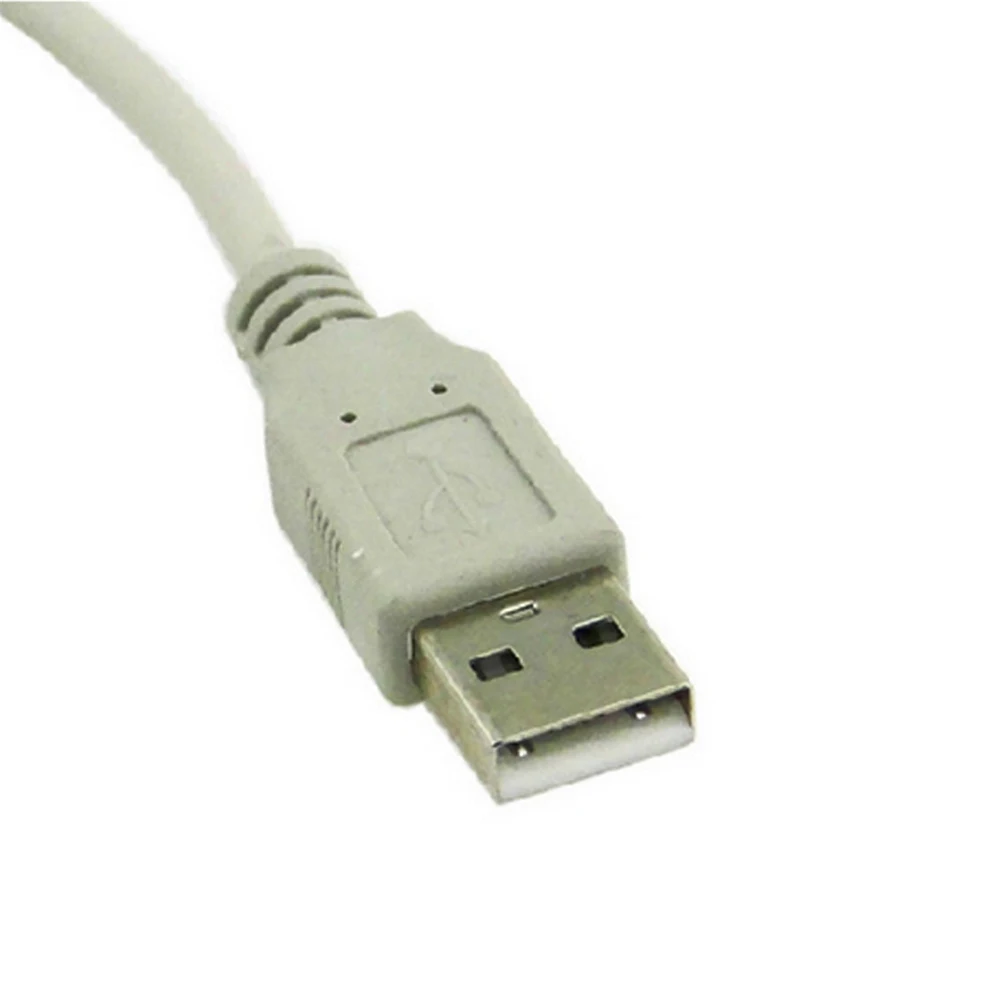 Новый 1 шт. цифровой провод USB к 2 PS/2 интерфейс кабель конвертер адаптер для