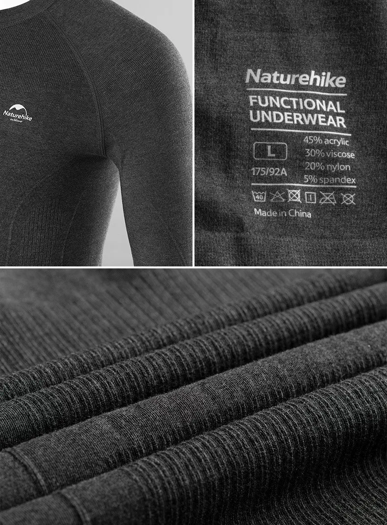Naturehike на открытом воздухе держать тепло нижнее белье спонтанная температура осенние брюки зима пот выпускать Спортивное нижнее белье "Xuan Shang"