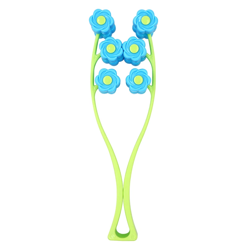 

1pc Roller Facial Massager Portable Flower Shape Anti Wrinkle Face-Lift Slimming Face Lifting Firming Face V Face Beauty Tools