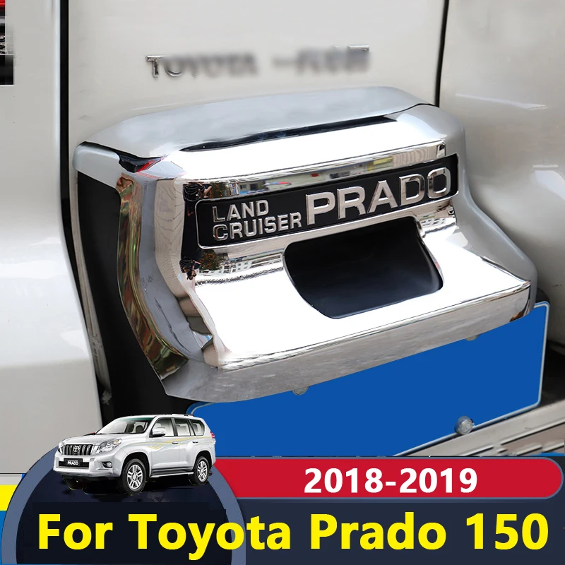 Для Toyota Land Cruiser Prado 150 2018 2019 внешние аксессуары хромированный Автомобильный задний