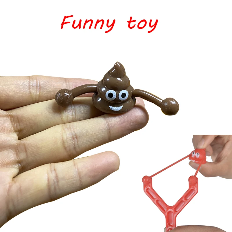 Funny Poop Ejection Toy Slingshot Fake Poop Antistress Gadget Aldult Vent Novelty Children's Adult Toy Children Sticky Stool Toy 1 Funny Poop Ejection Toy Slingshot Fake Poop Antistress Gadget Aldult Vent Novelty Children's Adult Toy Children Sticky Stool Toy 1