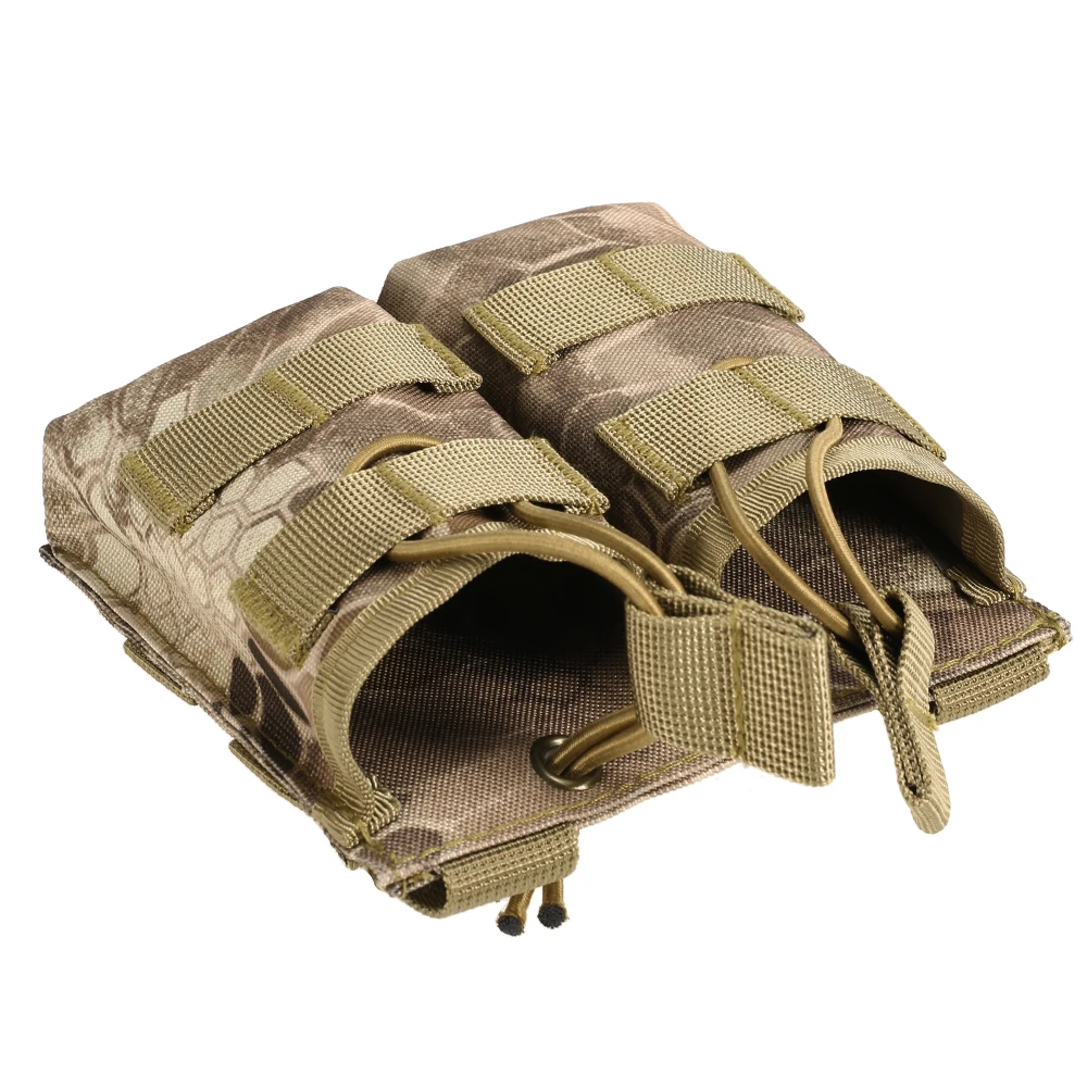 Тактический Molle Mag Открытый Чехол Двойной кронштейн кобура для M4 Журнал страйкбол военный Пейнтбол Снаряжение на открытом воздухе Охота поясная сумка