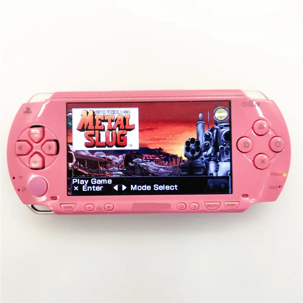 Professionally Refurbished For Sony PSP-1000 PSP 1000 Handheld System Game  Console - Pink Console