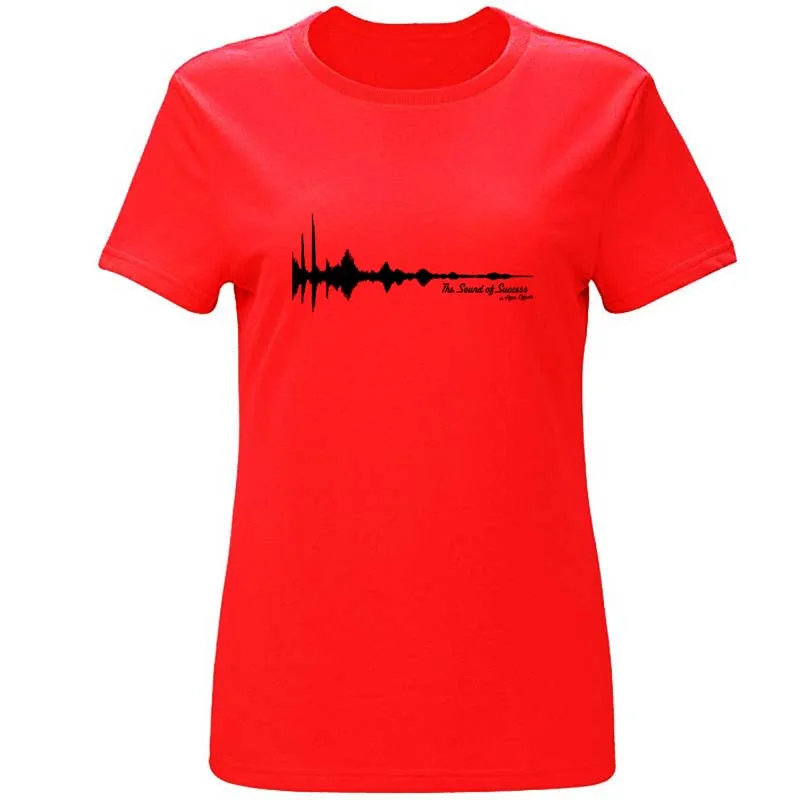 

Print After Effects Render Sound Waveform T Shirt Oversize XXXL Male Female Unisex Men's Tshirt Fitted Comics Natural
