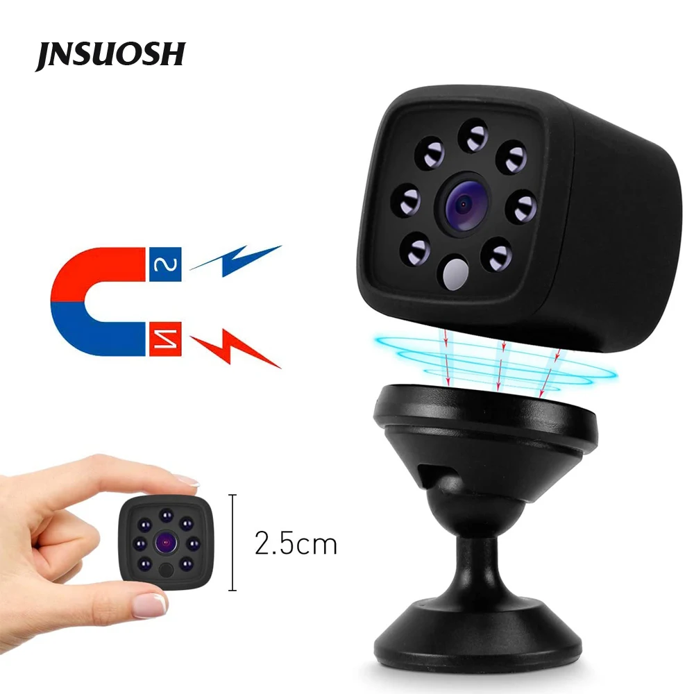 

Мини-камера с датчиком движения, 1080P, ночное видение