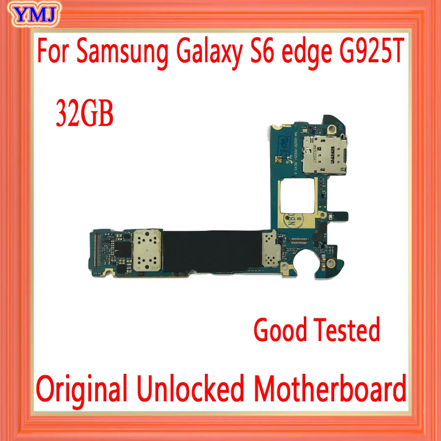 32 Гб для Samsung Galaxy S6 edge G925T материнская плата с ОС оригинальная разблокированная