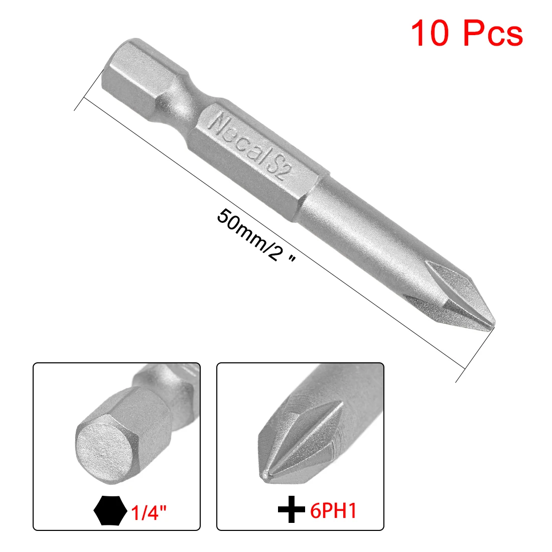 Uxcell 5/10 шт. Phillips 4-6PH0 Магнитная отвертка S2 отвертка для Электрические Ручные отвертки пневматические сверла и так далее
