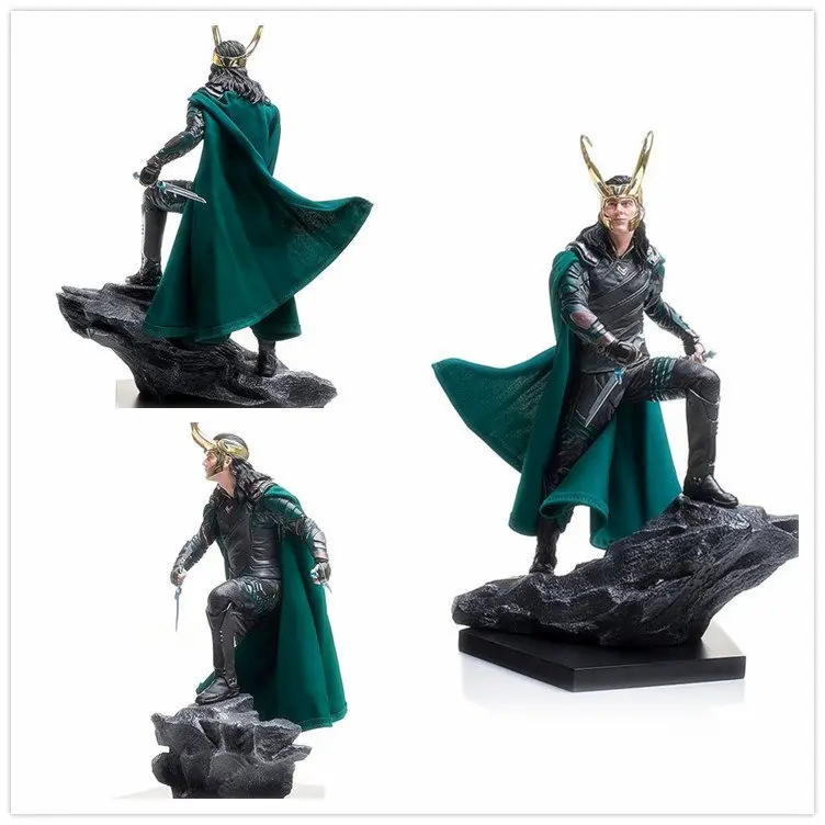 

Cheng yuan Anime Avengers Thor 3 Ragnarok Loki 1/10 Battle Scene Statue Garage Kit