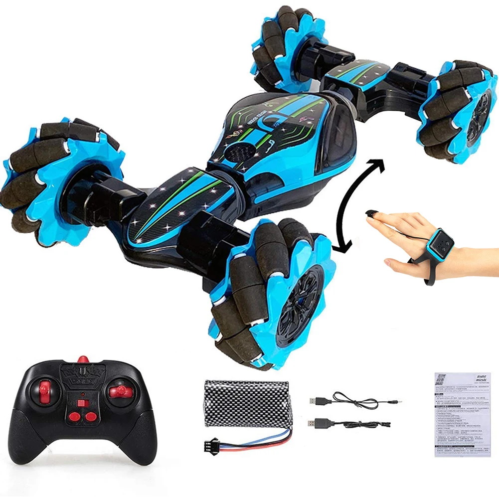 

2.4GHz Gesture Sensing Twisting RC Cars Watch Remote Control Stunt Car Gesture Sensing Twisting Vehicledrift Car Driving Toys